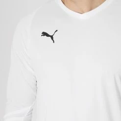 Top 10 🌟 Tee 👕 Shirt Manches Longues Liga Jersey Core 703621 Blanc de Puma 🔥 -Puma Soldes 2022 puma 163579 703621 04 20181211T155251 03