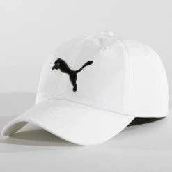 Puma Soldes 2022 10 Offres 😀 Casquette Essential 052919 Noir Blanc de Puma ❤️