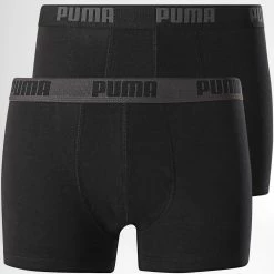 Puma Soldes 2022 14 Bon marché 👍 Lot De 2 Boxers 521015001 Noir de Puma 😍