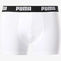 Nouveau 😍 Lot De 2 Boxers 521015001 Noir Blanc de Puma 🎁 -Puma Soldes 2022 puma 175027 521015001 301 20190312T154333 04