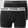 Tout neuf 🔥 Lot De 2 Boxers 651003001 Noir Blanc Gris Anthracite de Puma 🎉 -Puma Soldes 2022 puma 175032 651003001 200 20190312T154658 01