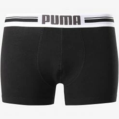 Tout neuf 🔥 Lot De 2 Boxers 651003001 Noir Blanc Gris Anthracite de Puma 🎉 -Puma Soldes 2022 puma 175032 651003001 200 20190312T154702 04