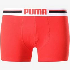 Meilleure affaire 🤩 Lot De 2 Boxers 651003001 Noir Rouge de Puma 🛒 -Puma Soldes 2022 puma 175033 651003001 786 20190312T154742 04