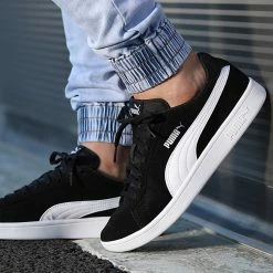 Offres 😍 Baskets Smash V2 364989 01 Black Puma White Puma Silver ❤️ -Puma Soldes 2022 puma 186577 364989 01 20210616T090024 05