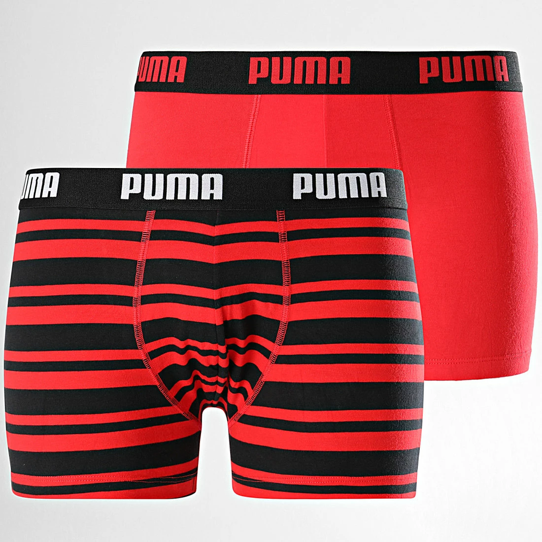 Meilleure vente 🎉 Lot De 2 Boxers 601015001 Rouge Noir de Puma 😀 3 Meilleure vente 🎉 Lot De 2 Boxers 601015001 Rouge Noir de Puma 😀
