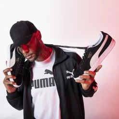 Coupon 👏 Baskets Suede Classic 374915 Puma Black Puma White ✔️ -Puma Soldes 2022 puma 240936 374915 01 20201112T141943 06