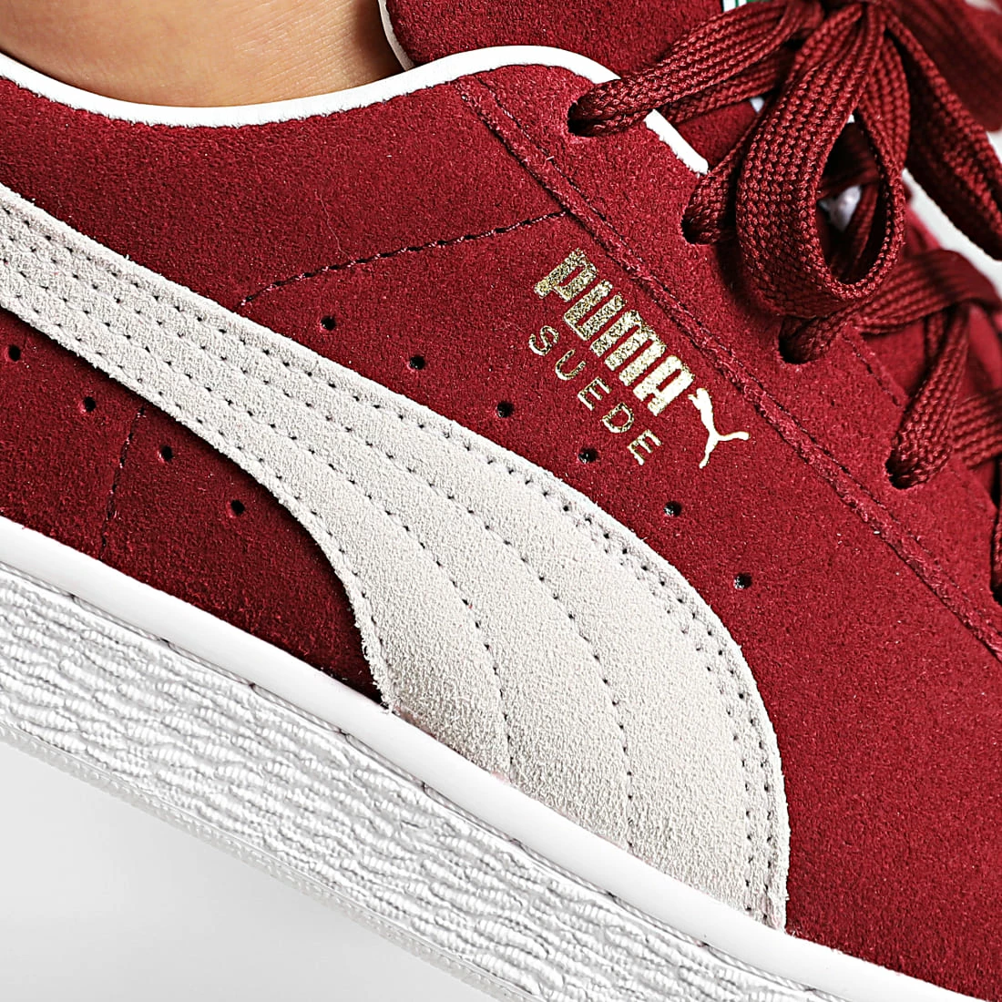 De gros 👏 Baskets Suede Classic 374915 Cabernet Peacoat Puma White 🔥 4 De gros 👏 Baskets Suede Classic 374915 Cabernet Peacoat Puma White 🔥 – Image 2