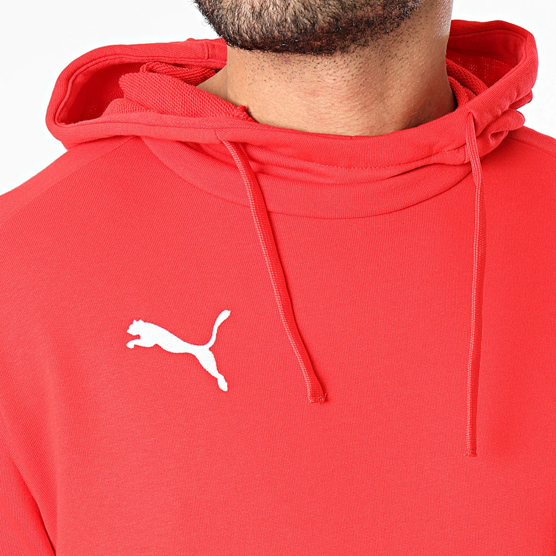 Bon marché 🔥 Sweat Capuche Liga Casuals 655307 Rouge de Puma 🎉 3 Bon marché 🔥 Sweat Capuche Liga Casuals 655307 Rouge de Puma 🎉 – Image 2