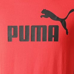 Nouveau ⌛ Tee 👕 Shirt Essential Logo Rouge de Puma 😍 -Puma Soldes 2022 puma 244711 586666 11 20201221T120527 02