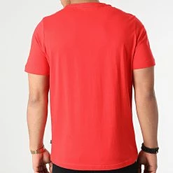 Nouveau ⌛ Tee 👕 Shirt Essential Logo Rouge de Puma 😍 -Puma Soldes 2022 puma 244711 586666 11 20201221T120530 04
