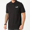 Promo 🌟 Polo Manches Courtes Essential 586674 Noir de Puma ⭐ -Puma Soldes 2022 puma 247404 586674 01 20210121T164424 01
