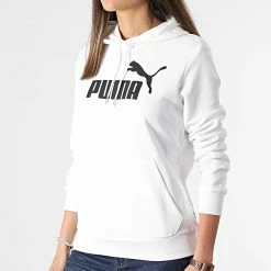 Coupon 🧨 Sweat Capuche Femme Essential Logo 586791 Blanc de Puma 😍 8 Coupon 🧨 Sweat Capuche Femme Essential Logo 586791 Blanc de Puma 😍 -Puma Soldes 2022 puma 247917 586791 02 20210426T141349 03