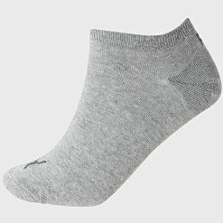 Bon marché 👏 Lot De 3 Paires De Chaussettes Courtes 👟 Sneaker 261080001 Gris Chiné de Puma 🌟 -Puma Soldes 2022 puma 250114 261080001 800 20210219T161337 04