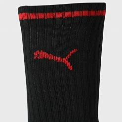 Tout neuf 😍 Lot De 3 Paires De Chaussettes Regular Crew 100000946 Noir de Puma 😉 -Puma Soldes 2022 puma 250144 100000946 001 20210219T162547 03