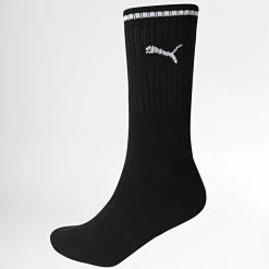 Tout neuf 😍 Lot De 3 Paires De Chaussettes Regular Crew 100000946 Noir de Puma 😉 -Puma Soldes 2022 puma 250144 100000946 001 20210219T162551 05