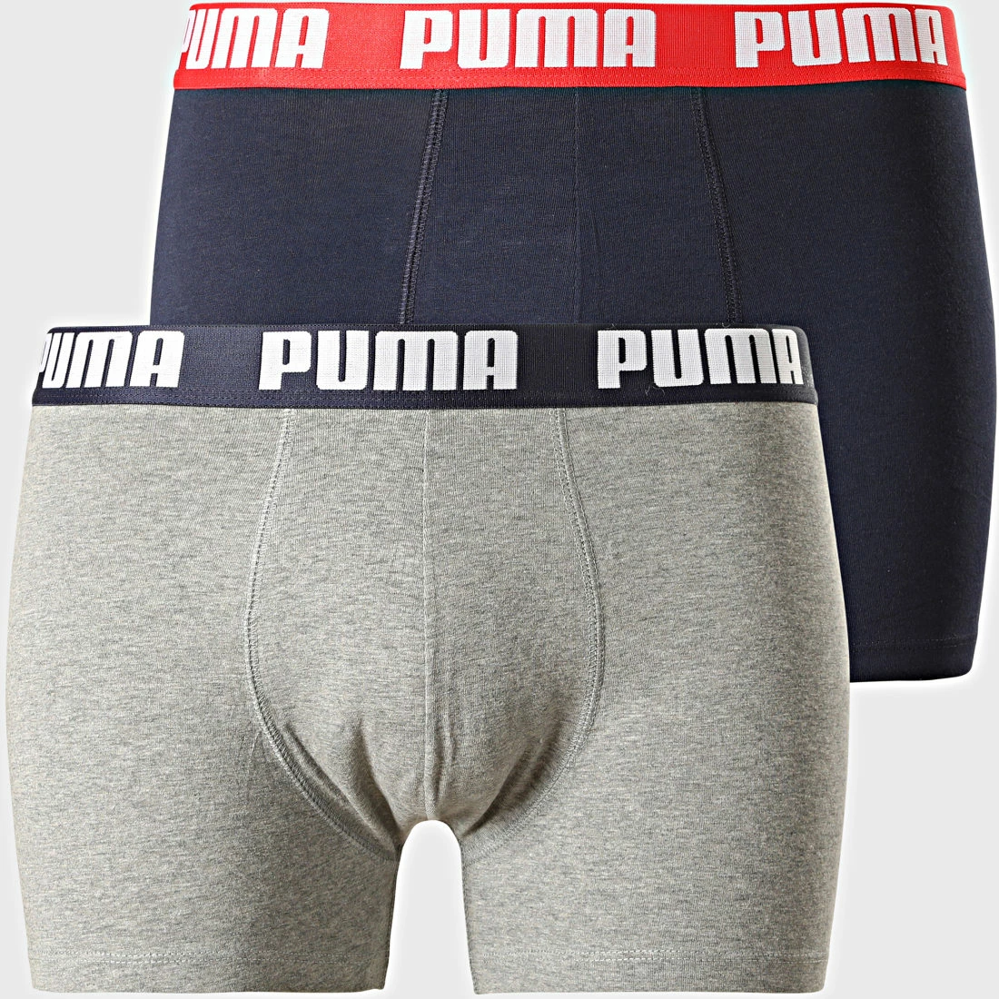 De gros ⌛ Lot De 2 Boxers Everyday 521015001 Bleu Marine Gris Chiné de Puma 🛒 3 De gros ⌛ Lot De 2 Boxers Everyday 521015001 Bleu Marine Gris Chiné de Puma 🛒