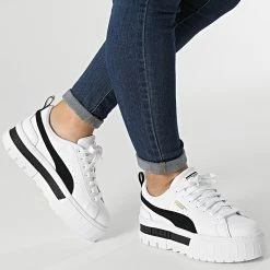 Bon marché 🔥 Baskets Femme Mayze Leather 381983 Puma White Puma Black ⭐ 11 Bon marché 🔥 Baskets Femme Mayze Leather 381983 Puma White Puma Black ⭐ -Puma Soldes 2022 puma 260935 381983 01 20210723T151905 03