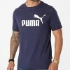 Top 10 🤩 Tee 👕 Shirt Essential Logo Bleu Marine de Puma 🔥 -Puma Soldes 2022 puma 267365 586666 06 20210603T115200 01