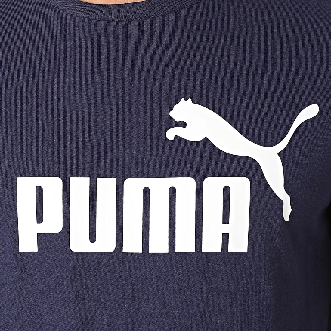 Top 10 🤩 Tee 👕 Shirt Essential Logo Bleu Marine de Puma 🔥 4 Top 10 🤩 Tee 👕 Shirt Essential Logo Bleu Marine de Puma 🔥 – Image 2