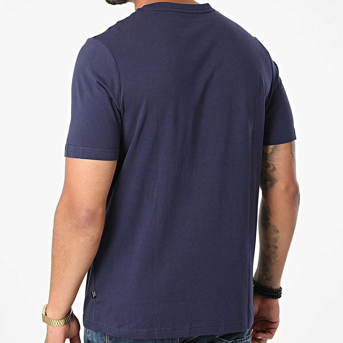 Top 10 🤩 Tee 👕 Shirt Essential Logo Bleu Marine de Puma 🔥 6 Top 10 🤩 Tee 👕 Shirt Essential Logo Bleu Marine de Puma 🔥 – Image 4