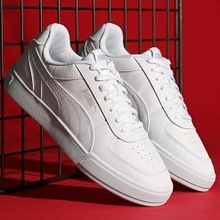 Nouveau 🛒 Baskets Caven 380810 White Gray de Puma 🥰 -Puma Soldes 2022 puma 269192 380810 01 20210609T080755 05
