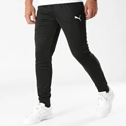 Remise ✨ Pantalon Jogging Team Rise Poly Training DryCell Noir de Puma 🔥