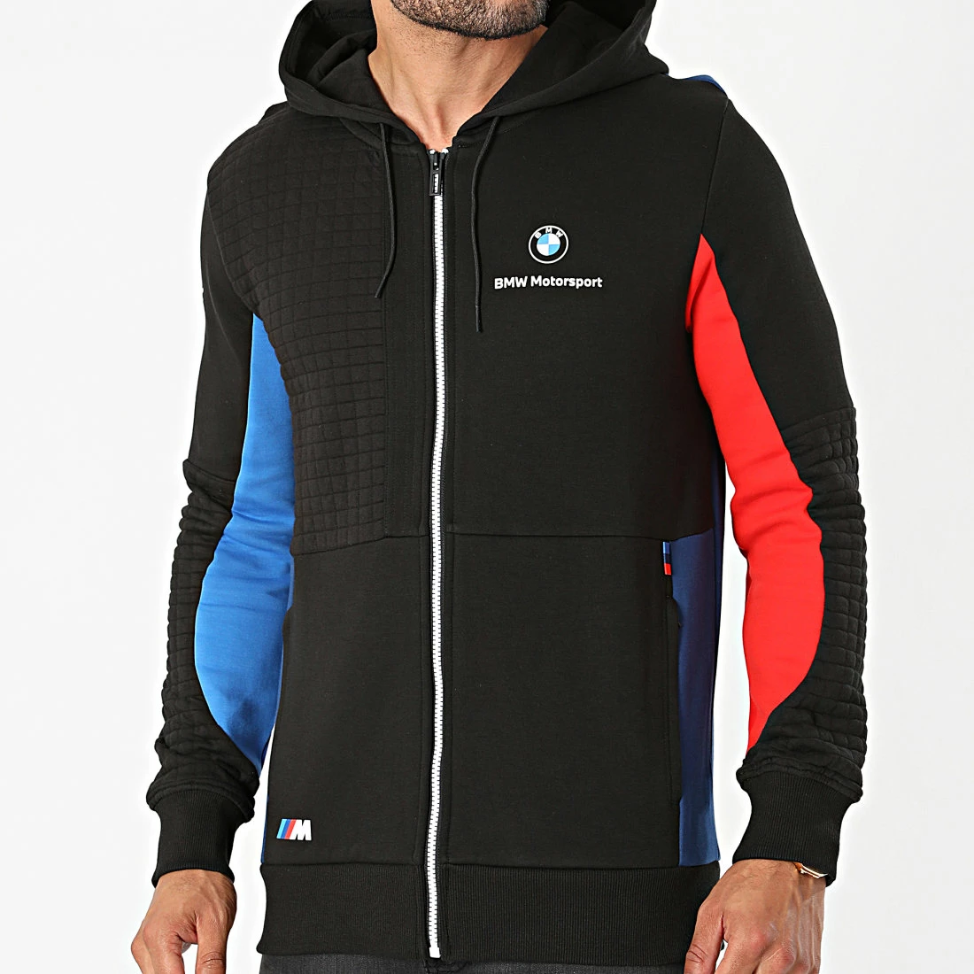 Meilleure affaire 😀 Sweat Zippé Capuche BMW Motorsport 531187 Noir Rouge Bleu de Puma 👏 2 Meilleure affaire 😀 Sweat Zippé Capuche BMW Motorsport 531187 Noir Rouge Bleu de Puma 👏