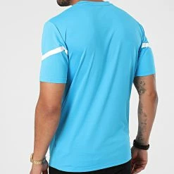Promo ✔️ Tee 👕 Shirt De Sport OM 759533 Bleu Clair de Puma 🤩 -Puma Soldes 2022 puma 273202 759533 22 20210715T162813 04