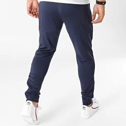 Budget 😉 Pantalon Jogging OM Prematch 764865 Bleu Marine de Puma 🎉 -Puma Soldes 2022 puma 273369 764865 02 20210716T161530 05