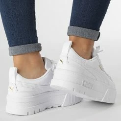 Tout neuf ⌛ Baskets Femme Mayze Classic 384209 Puma White ⌛ -Puma Soldes 2022 puma 273538 384209 01 20210723T145612 04