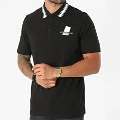 Vente flash 🎉 Polo Manches Courtes Porsche 531960 Noir de Puma 😀 -Puma Soldes 2022 puma 273592 531960 01 20210716T144524 03