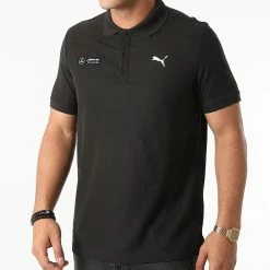 Tout neuf ✨ Polo Manches Courtes AMG Mercedes Noir de Puma 🔥