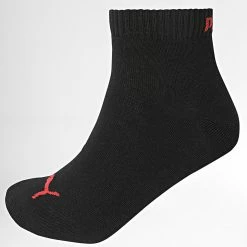 Meilleur prix 🎁 Lot De 3 Paires De Chaussettes 271080001 Noir Rouge Gris Chiné de Puma 🛒 -Puma Soldes 2022 puma 274382 271080001 232 20210726T161119 03