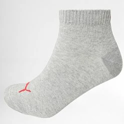Meilleur prix 🎁 Lot De 3 Paires De Chaussettes 271080001 Noir Rouge Gris Chiné de Puma 🛒 -Puma Soldes 2022 puma 274382 271080001 232 20210726T161120 04