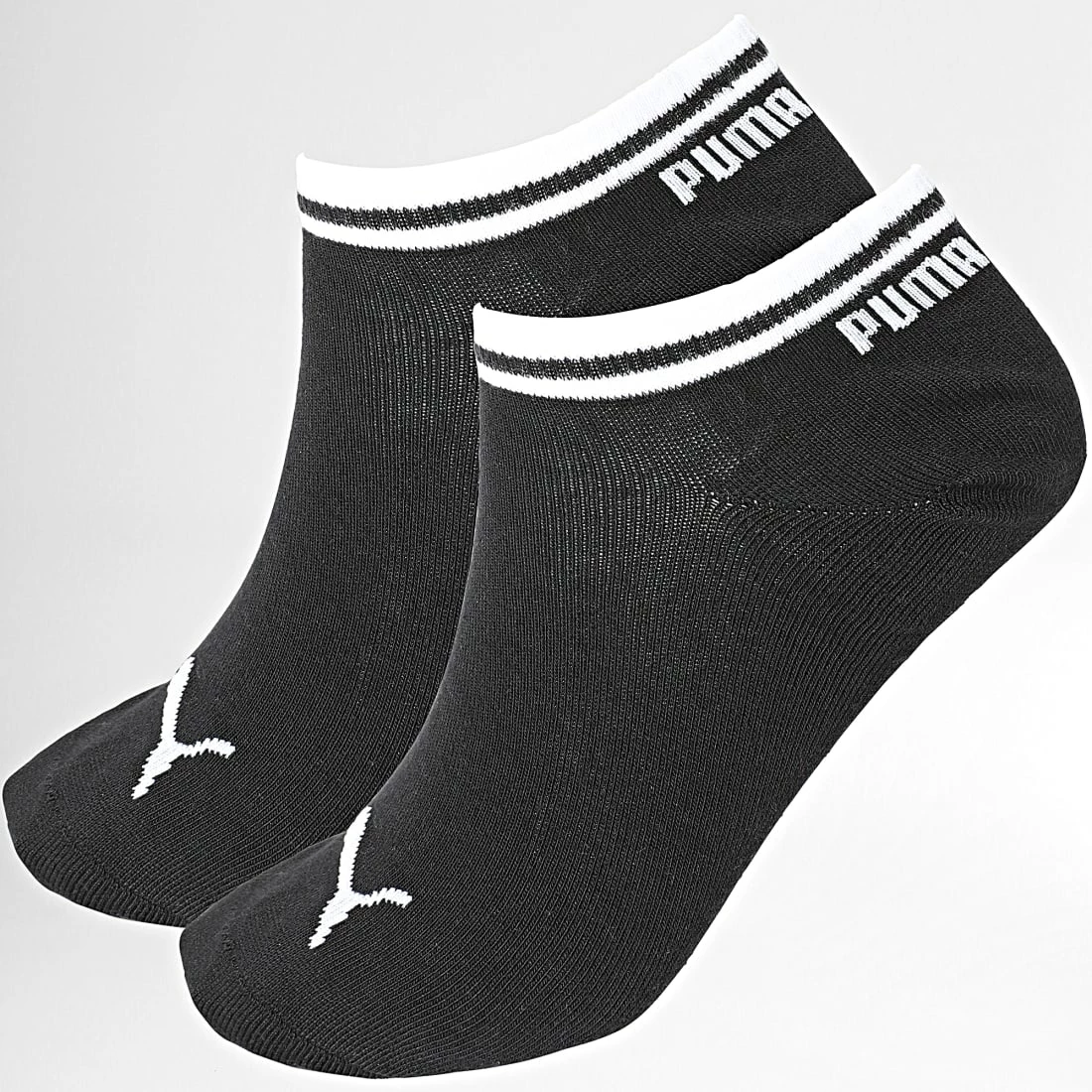 Promo 🔥 Lot De 2 Paires De Chaussettes 100000951 Noir de Puma ⭐ 3 Promo 🔥 Lot De 2 Paires De Chaussettes 100000951 Noir de Puma ⭐