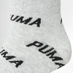 Remise 😉 Lot De 2 Paires De Chaussettes 100000954 Blanc Gris Chiné de Puma 🤩 -Puma Soldes 2022 puma 274407 100000954 002 20210726T161445 04