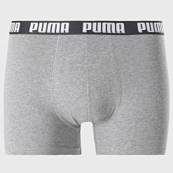 Remise 😀 Lot De 3 Boxers Everyday Gris Chiné de Puma 😀 -Puma Soldes 2022 puma 276783 701206546 004 20210809T085123 04