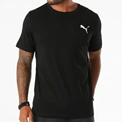 Coupon 🥰 Tee 👕 Shirt Small Logo 586668 Noir de Puma 💯 -Puma Soldes 2022 puma 277188 586668 51 20210811T141517 03
