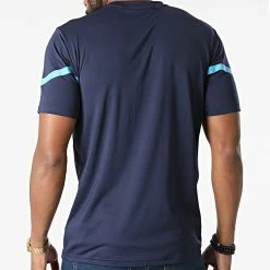 Remise 🔔 Tee 👚 Shirt De Sport OM 759533 Bleu Marine de Puma 😉 -Puma Soldes 2022 puma 277668 759533 02 20210820T160944 04