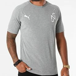 Tout neuf 🤩 Tee 👕 Shirt Neymar Jr 605604 Gris Chiné de Puma ⭐ -Puma Soldes 2022 puma 278517 605604 05 20210811T150831 03