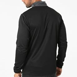 Acheter 🔔 Sweat Col Zippé Individual Rise 657532 Noir de Puma ✔️ -Puma Soldes 2022 puma 279440 657532 03 20210818T161147 04