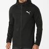 Le moins cher 😍 Sweat Zippé Capuche 585812 Noir de Puma 🎁