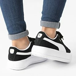 Coupon ⌛ Baskets Femme Suede Mayu 380686 Puma Black Puma White 👏 -Puma Soldes 2022 puma 280606 380686 02 20210901T155348 04