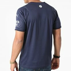 Sortie 👍 Maillot de Foot Manchester City 3rd Replica 759219 Bleu Marine de Puma 🔥 -Puma Soldes 2022 puma 281369 759219 03 20210827T164738 04