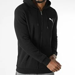 Top 10 👍 Sweat Zippé Capuche Essential Small Logo 586702 Noir de Puma ❤️ -Puma Soldes 2022 puma 282759 586702 51 20210910T151138 03