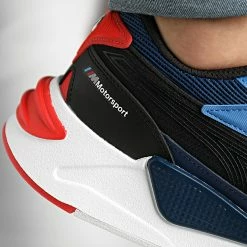 Promo 😉 Baskets BMW Motorsport RS-Z 307059 Black Strong Blue Fiery Red de Puma 🥰 -Puma Soldes 2022 puma 285290 307059 01 20210920T143149 03