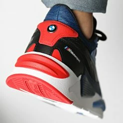 Promo 😉 Baskets BMW Motorsport RS-Z 307059 Black Strong Blue Fiery Red de Puma 🥰 -Puma Soldes 2022 puma 285290 307059 01 20210920T143150 04