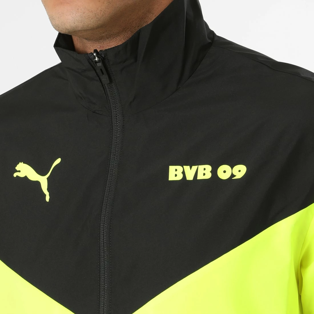 De gros 🎉 Veste Zippée BVB 09 764295 Noir de Puma ✨ 4 De gros 🎉 Veste Zippée BVB 09 764295 Noir de Puma ✨ – Image 2