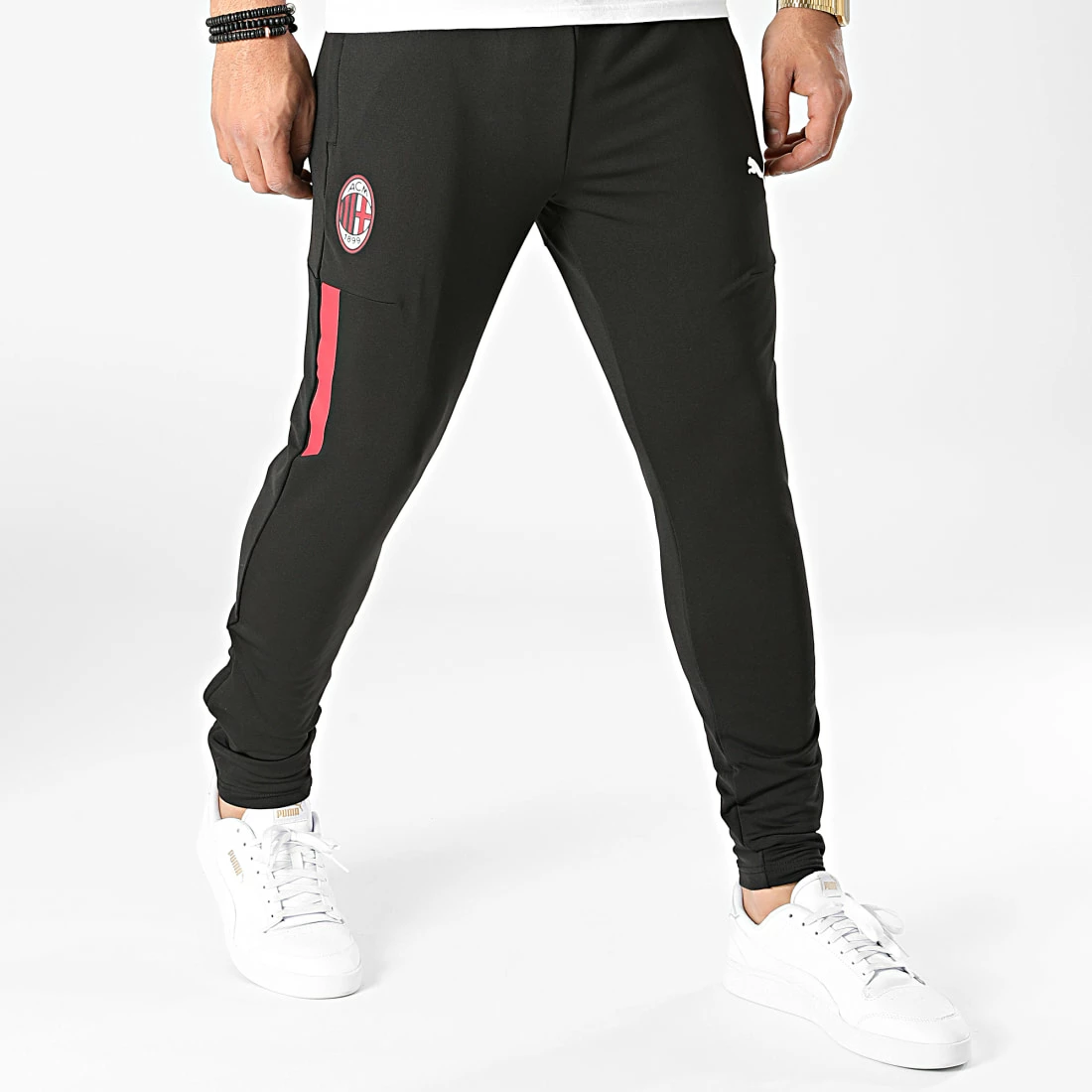 Budget 😉 Pantalon Jogging AC Milan 759003 Noir de Puma 🧨 3 Budget 😉 Pantalon Jogging AC Milan 759003 Noir de Puma 🧨