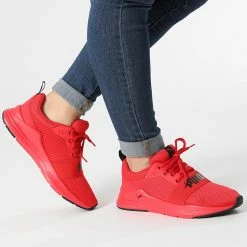 Coupon 🛒 Baskets Femme Wired Run 374214 High Risk Red Puma Black ✨ -Puma Soldes 2022 puma 290987 374214 05 20211109T162829 03